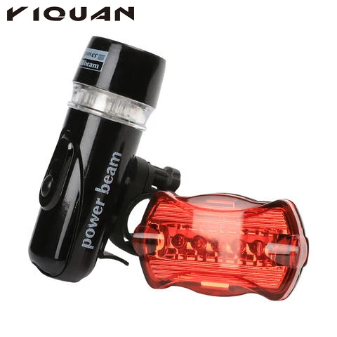 

Bicycle Front Light Lamp Headlight Flashlight bike led tail Light Set