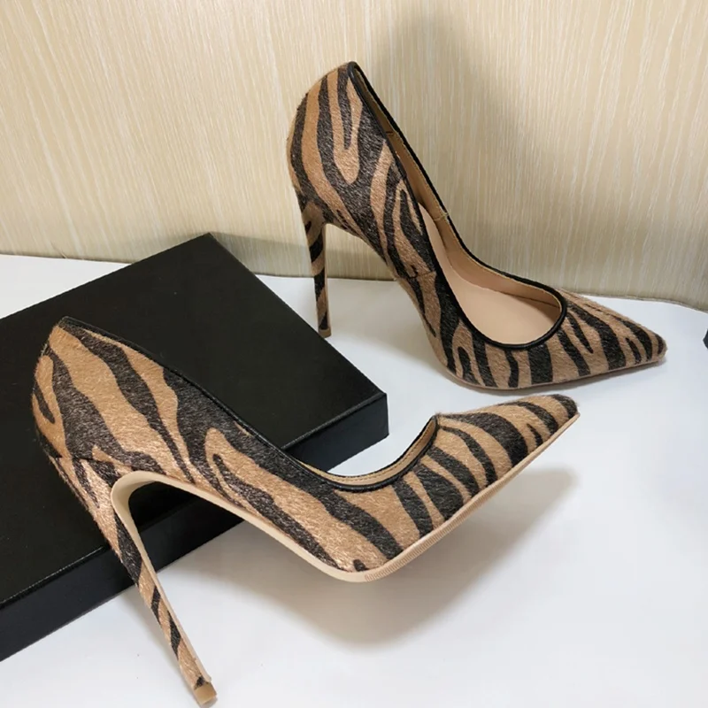 

elegant Sexy lady leopard high heels, Rose red