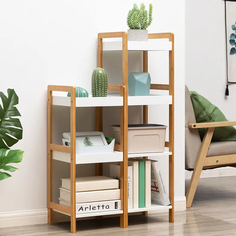 

white storage ladder shelf