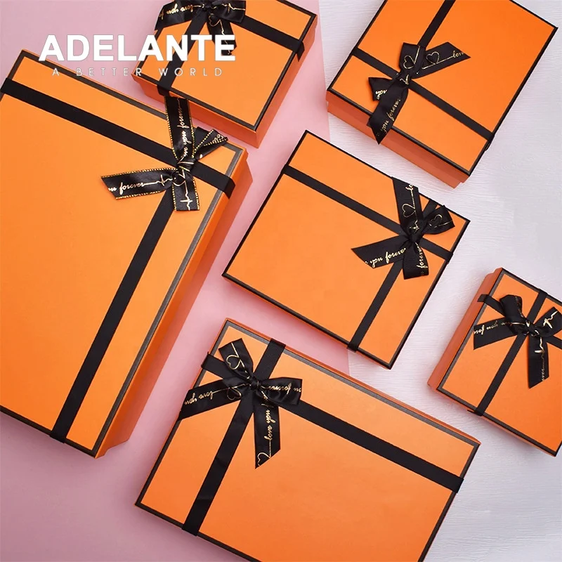 

ADELANTE Wholesale AP220007 Earring Necklace Ring Gift Custom Printed Logo Paper Jewelry Storage Packaging Box for Women