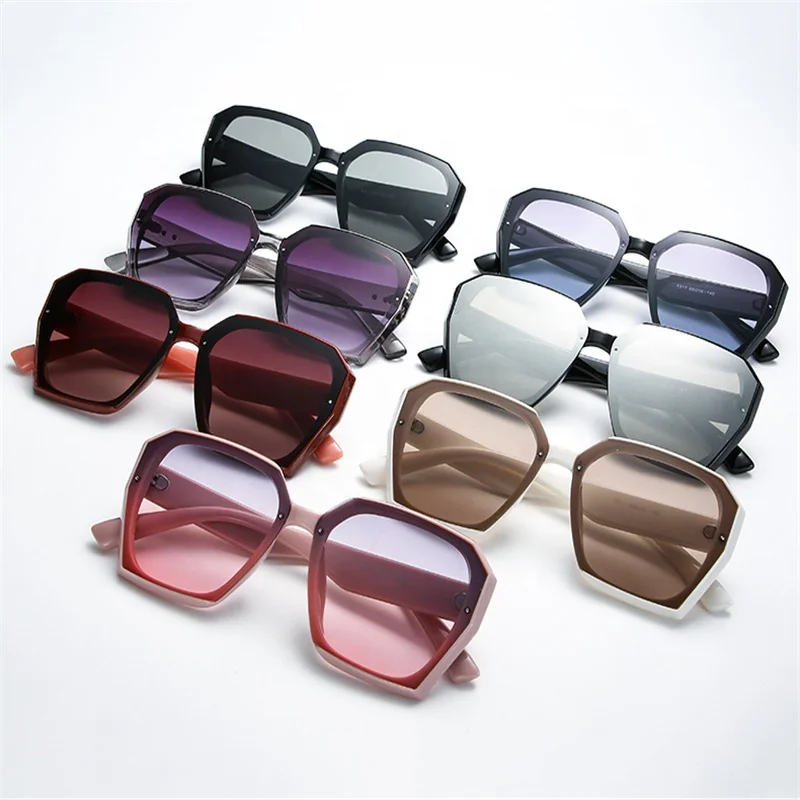 

Luxury Oversized Square Sunglasses Full Frame Unisex Sun Glasses, 7 colors