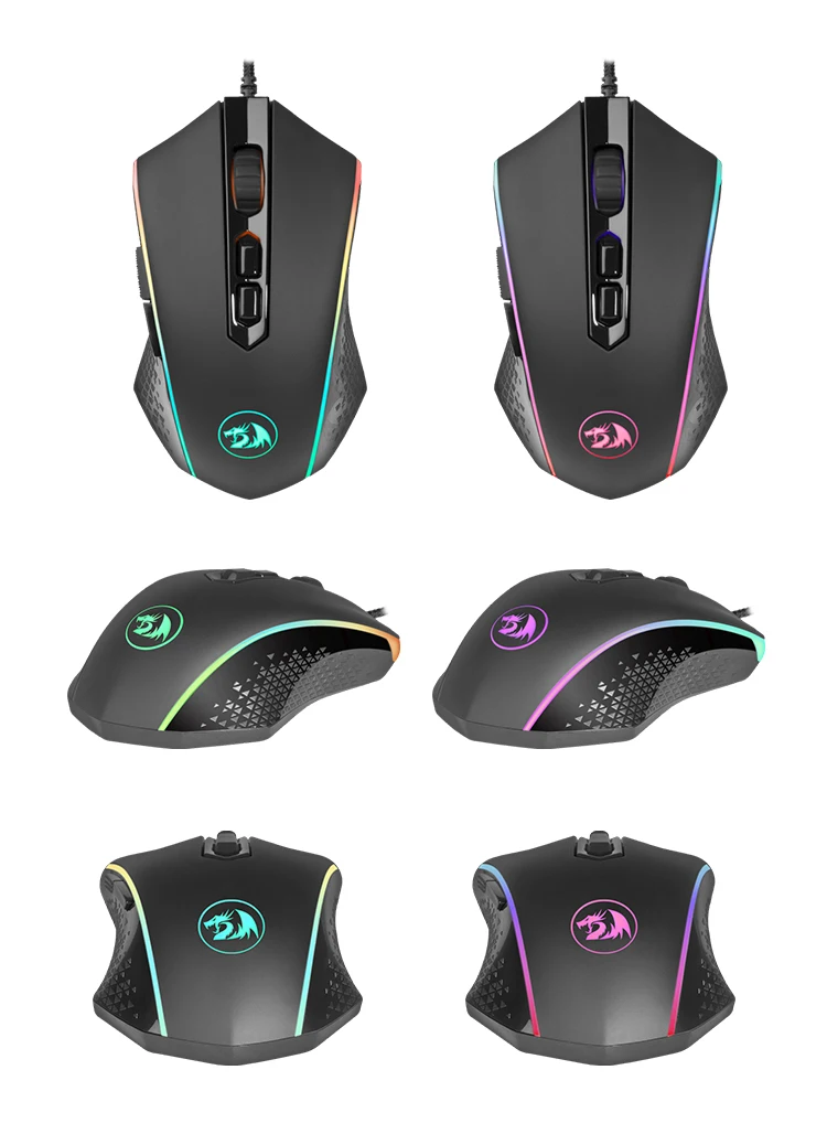 New Arrival Coloful Backlit Led Wired Optical Gamer Pc Computer Office