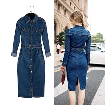 jeans dresses for ladies