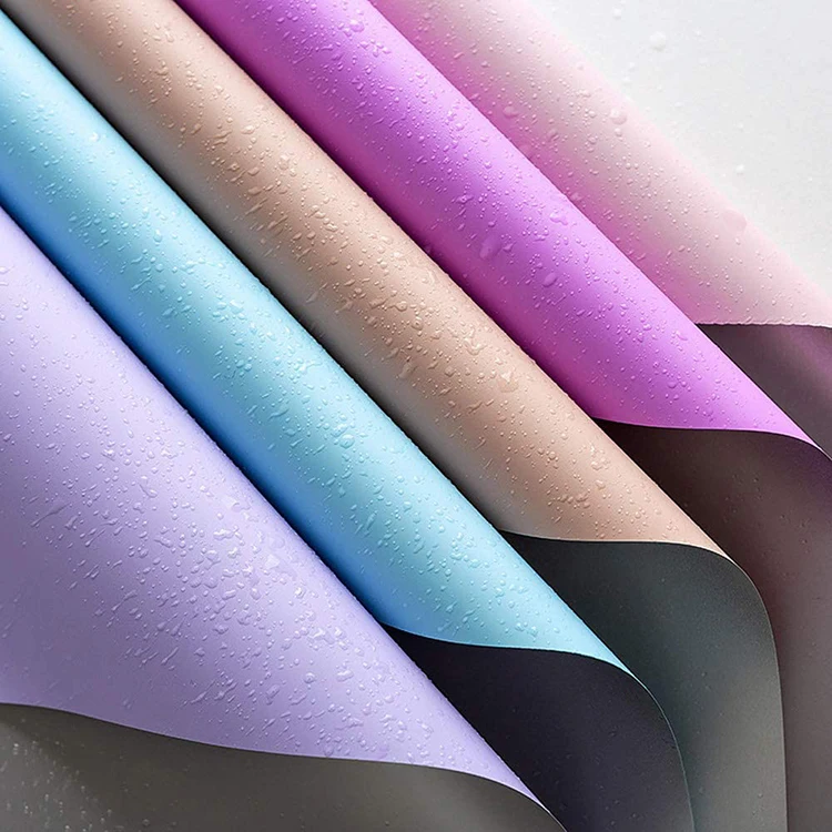 Custom Printed Wrapping Paper Flower Waterproof Wrapping Paper For