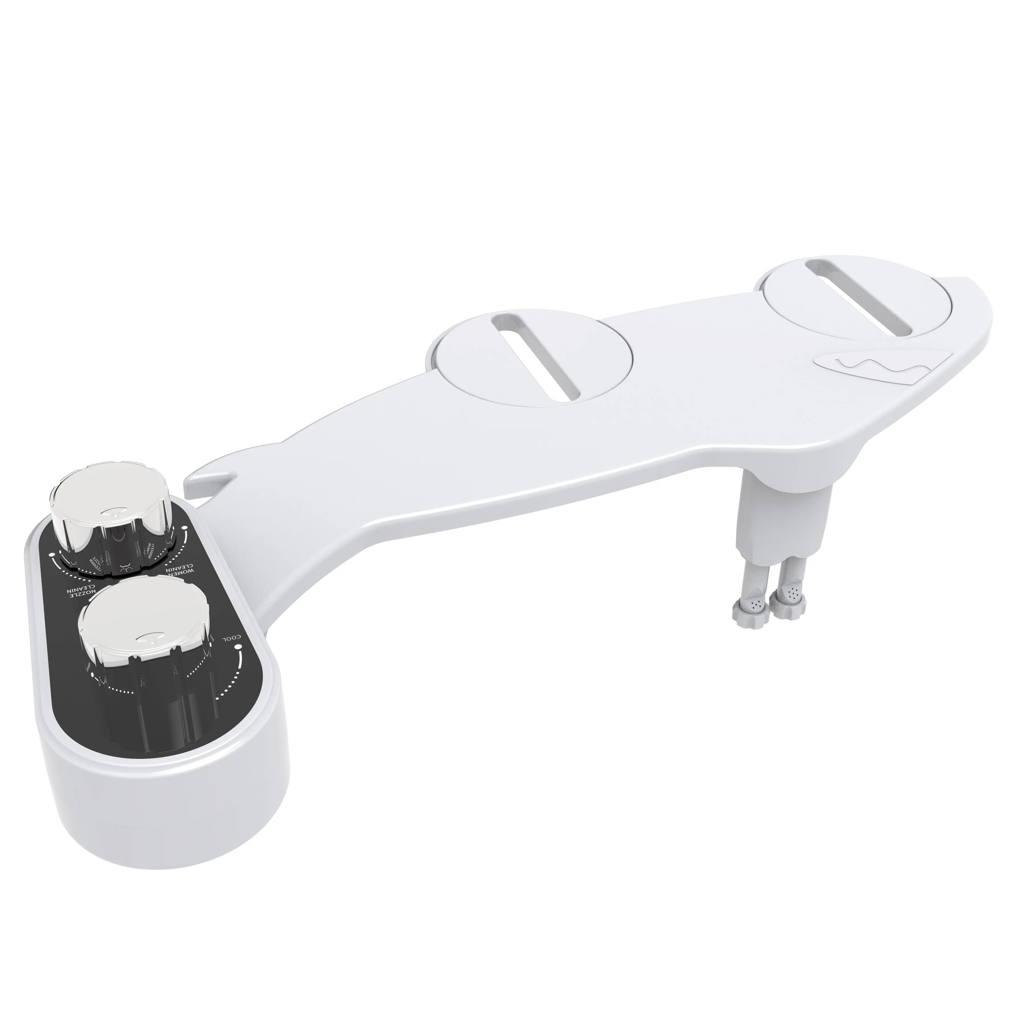 

GEE-N Non-electric Mechanical Washing Bidet Toilet Seat Spray Attachment Dual Nozzle And Fresh Nozzles Water With China