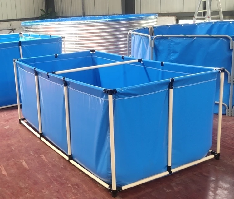 

collapsible fish farm breeding pool commercial fish tank for fish farm, Customer customization