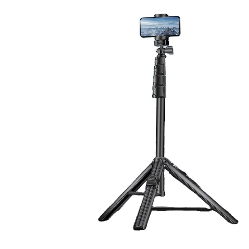 

New Fosoto Aluminum Alloy DSLR Selfie Stick Light Stand Portable Alpenstock Tripod For Led Ring Light Photo Phone Photography