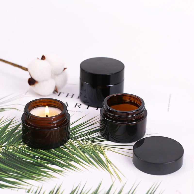 Scented Candle Containers 5g 10g 15g 30g 50g 60g 100g 200g 250g Amber