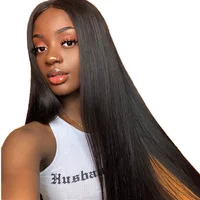 

Raw 8-40 inch weave extensions mink bundles cuticle aligned Brazilian nature virgin human silky straight hair for black women