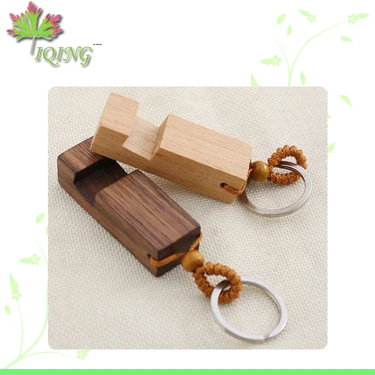 

Bamboo Cell Phone Holder Phone Stand Keychain Cell Phone Holder, Beech