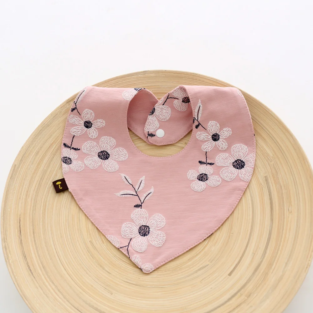 

Soft cotton and environmental printing daily using unisex baby bibs