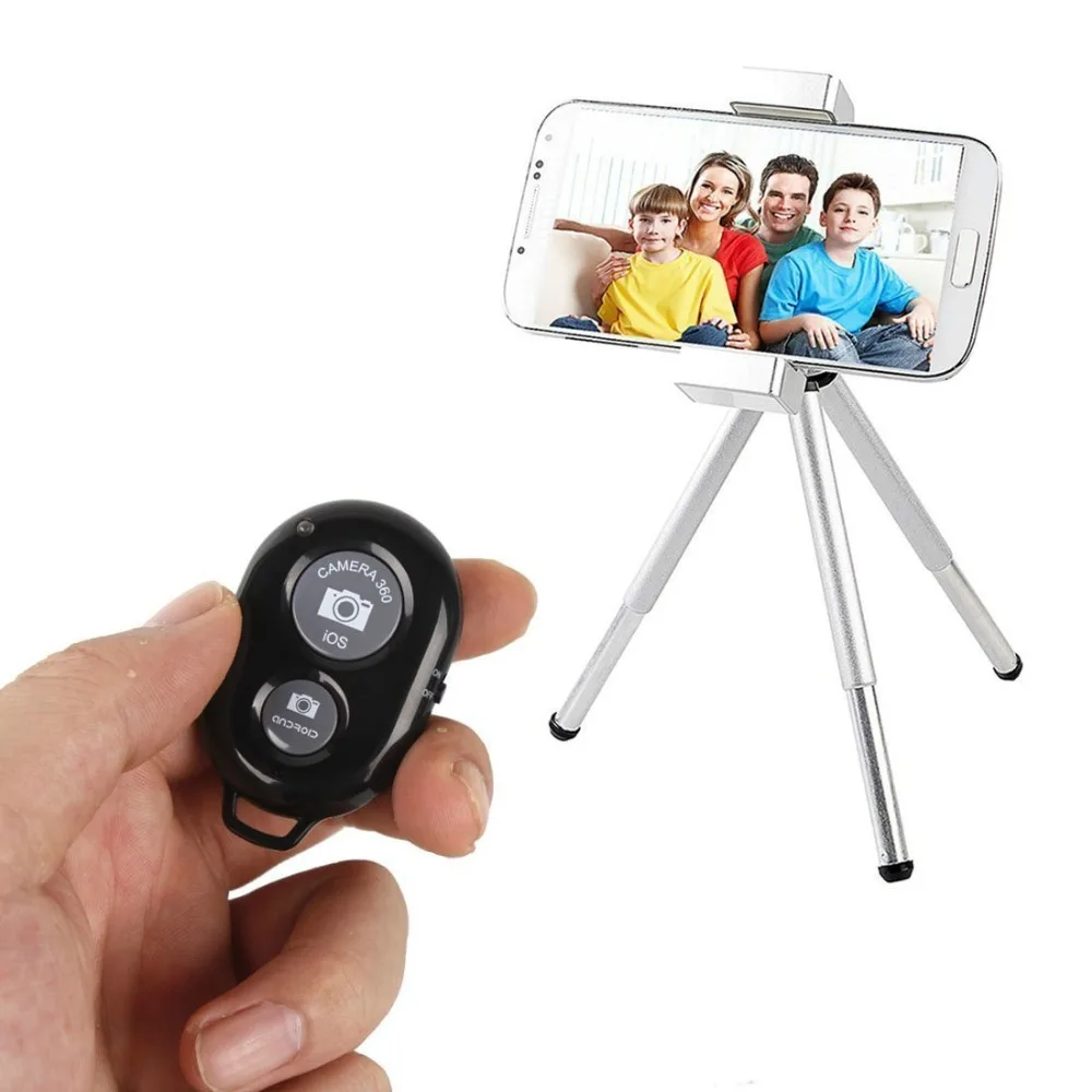 

BT Remote Control Button Wireless Controller Self-Timer Camera Stick Shutter Release Phone Monopod Selfie for ios
