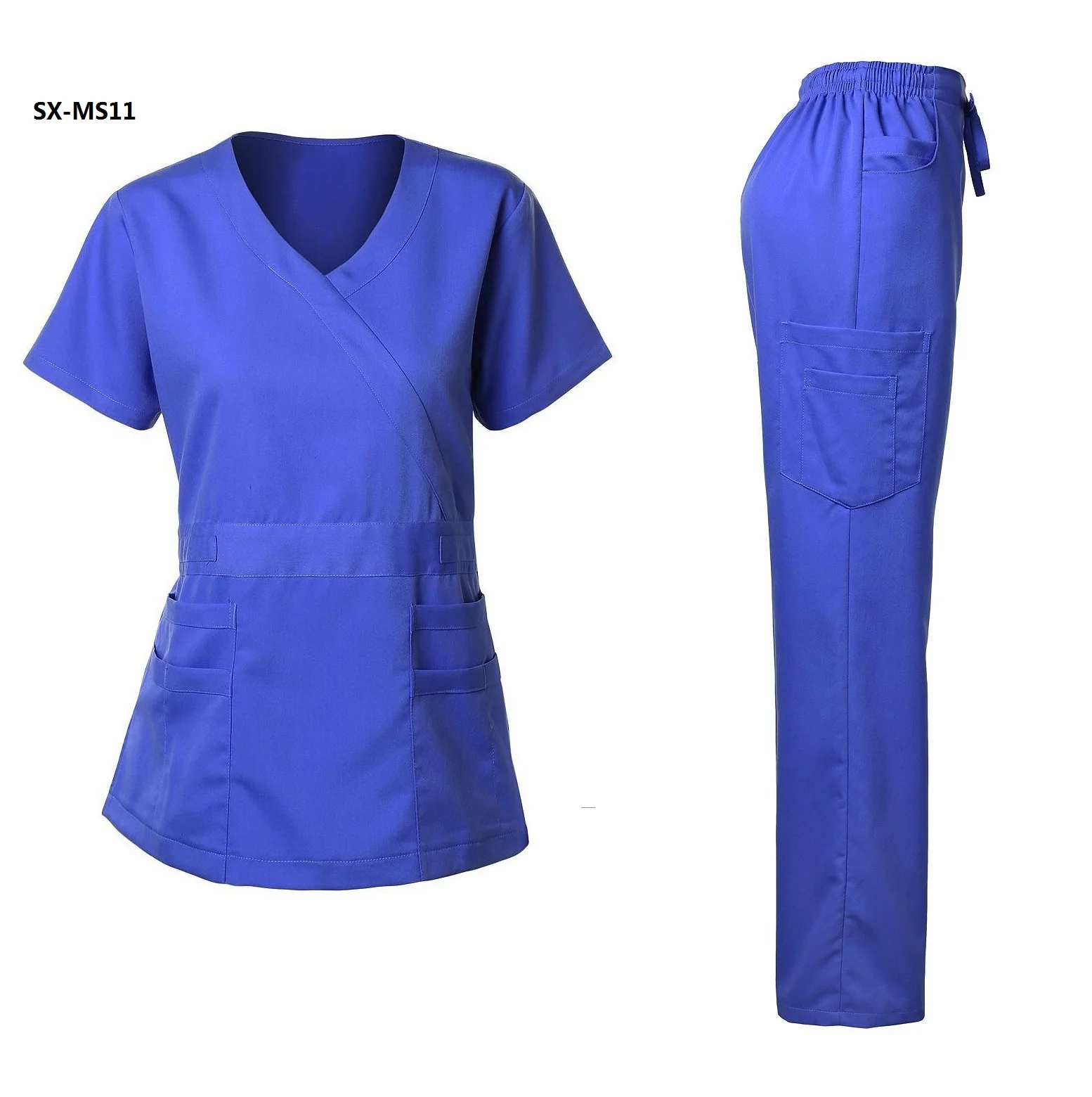 New Style Stretchy Medical Scrubs Sets Nursing Uniform Wholesale With ...