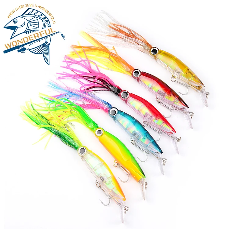 

New Style Artificial ABS Hard Plastic Big Octopus Gaint Squid Lure