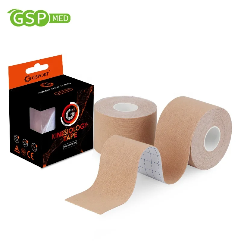 

manufacturer wholesale  95% cotton waterproof muscle kinesiology tape kinesiology