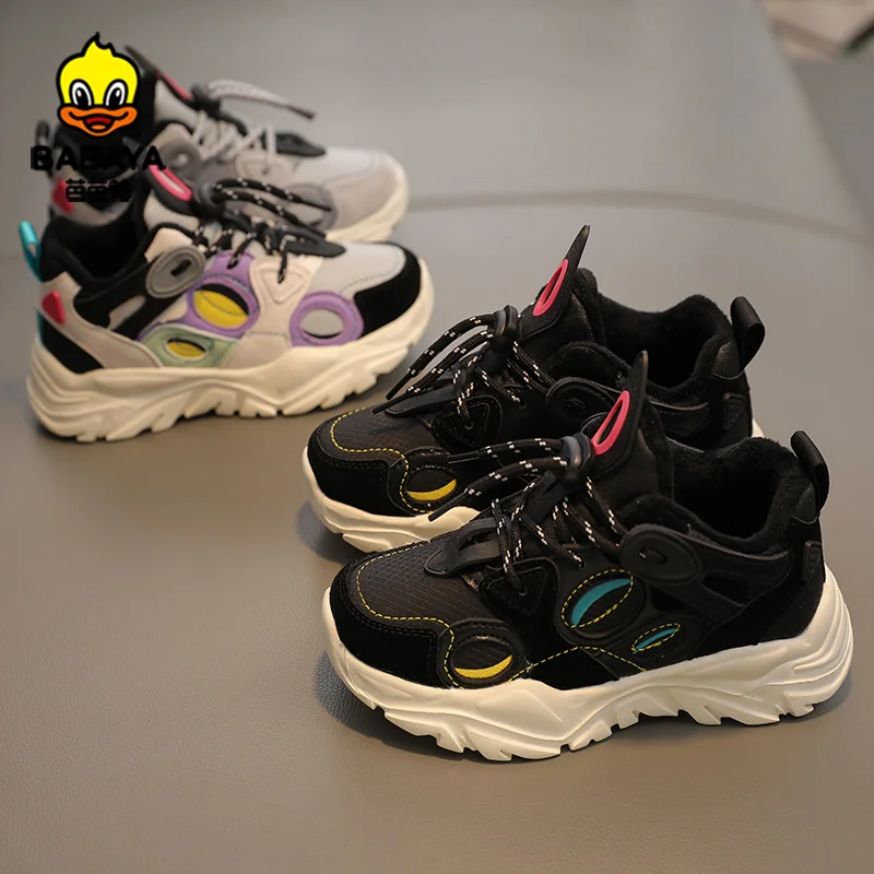 

33088 color magic tapes kids custom fashion winter sneakers for outdoor