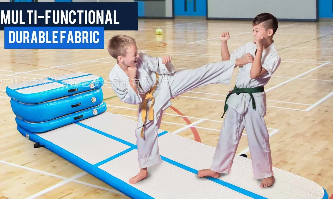 20ft Inflatable Gymnastics Air Track Tumbling Mat 4   Walmart