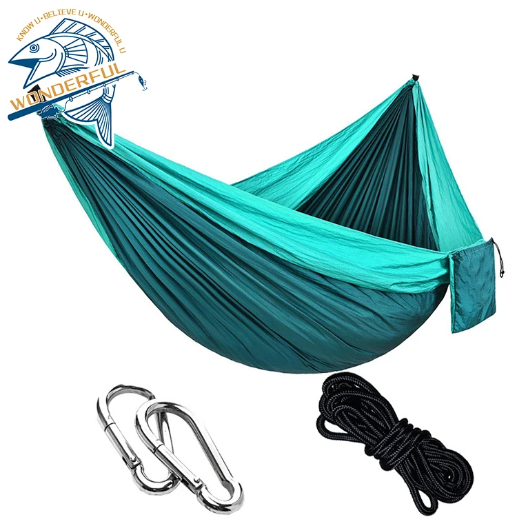 

Outdoor Indoor Lightweight Single Double Person NylonPortable Travel Camping Hammock