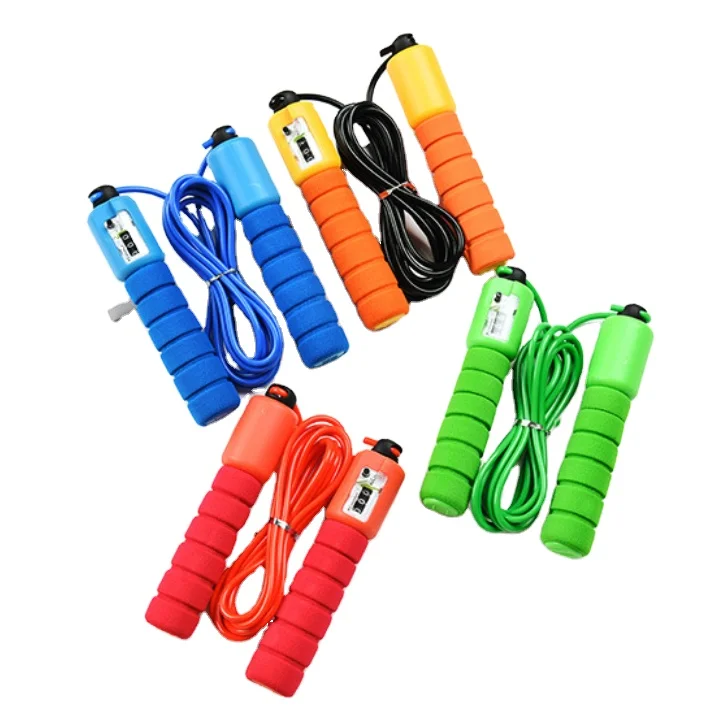 

New Design Best Weighted High Fast Speed with counter skipping rope, Blue/red/orange/green