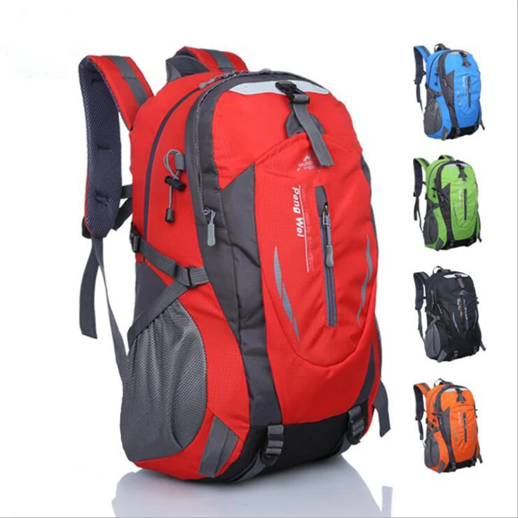 

OEM/ODM Custom New Nylon Other Outdoor Hiking Bag Travel Backpacks Large Capacity Camping Backpack, Black