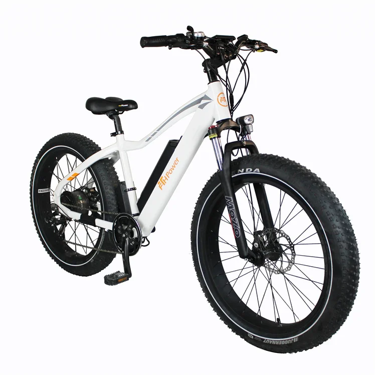 

750w Fat Tire Electric Bike Motorized Bicycle Electric Mountain Bike Full Suspension