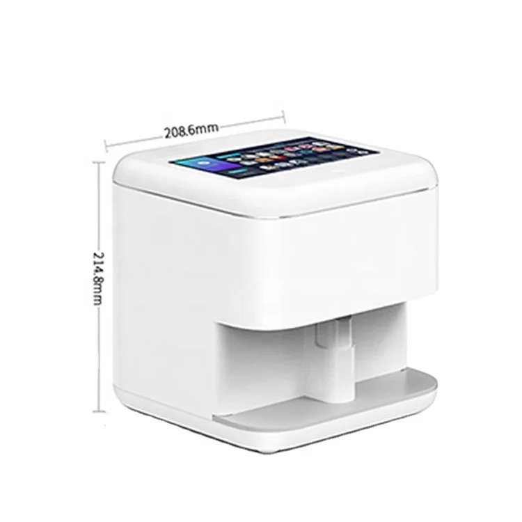 

hot sales easy-operated 3d automatic nail painter for salon, White