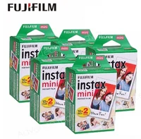 

Original Fujifilm Instax Mini Film 8 7s 25 50s 90 Polaroids 300 Instant White Edge Photo Paper Fuji Film Camera