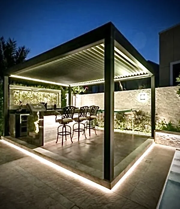 

Garden Decoration Customized Color Aluminium Terrace Roof Pergola for Sunshade and Rest