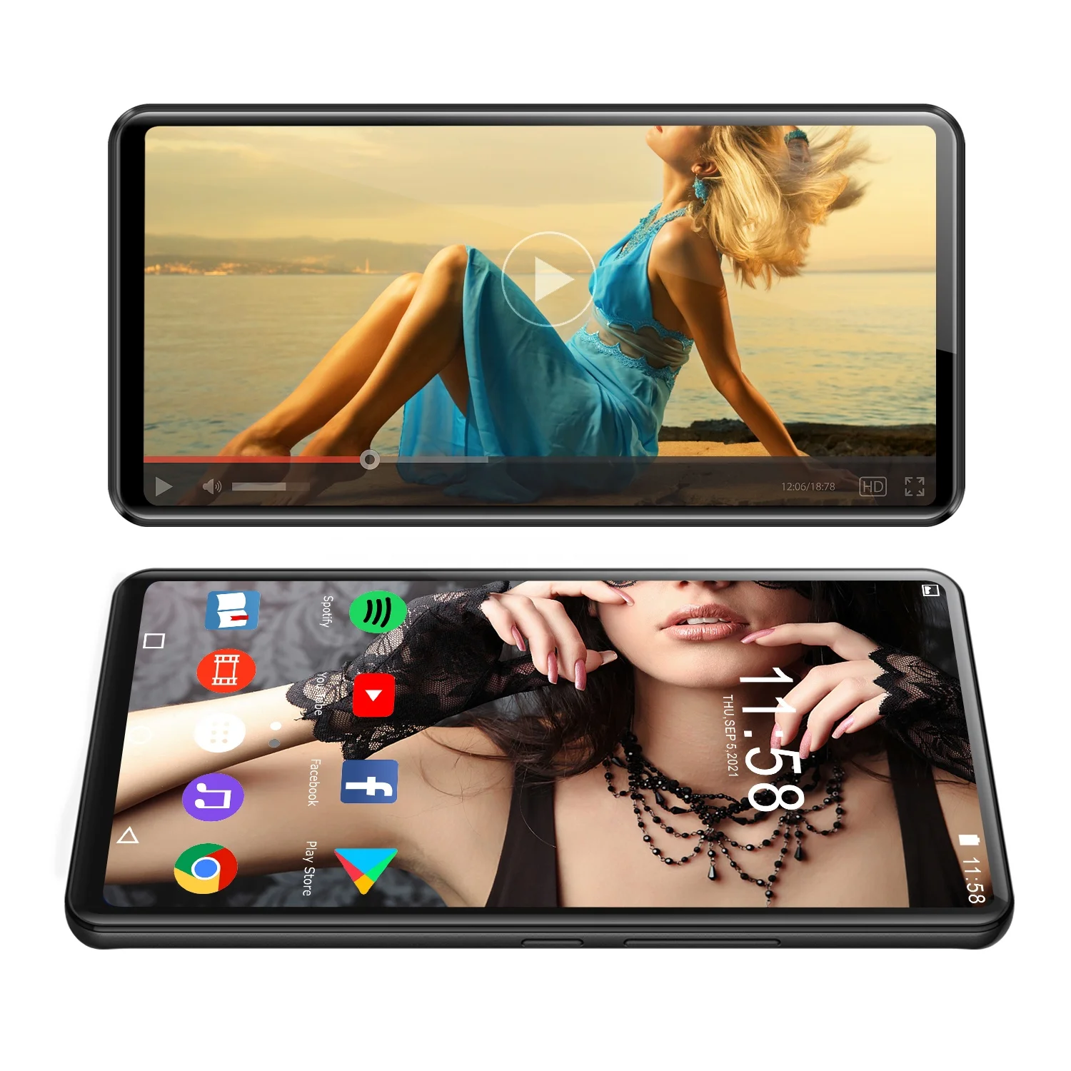 

S21 6 inches HD Bt WIFI Android Hot Sexy Download Touch screen Mp5 Movie Media Music Video Player Mp3 Mp4 players, Gray/customize