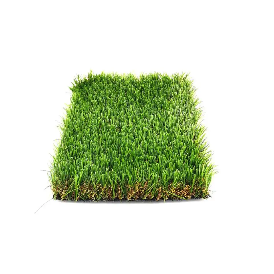 

4 tone artificial grass turf cheap carpet synthetic turf for landscaping