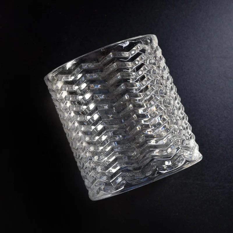 Clear votive Glass Candle holder home Decor