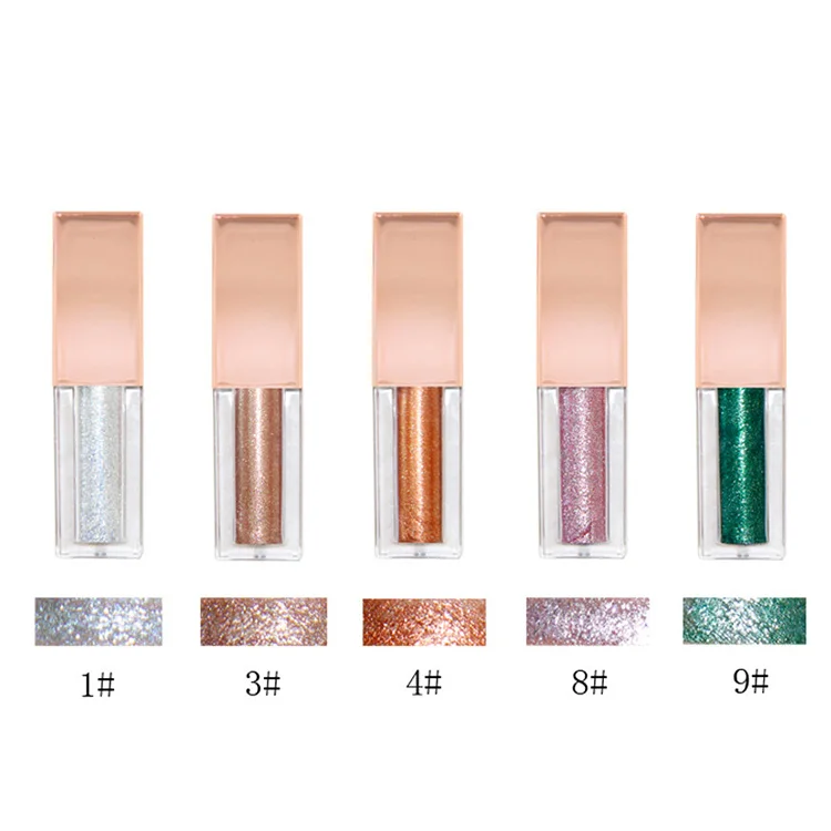 

OEM/ODM High Pigment Diamond Metallic Liquid Eyeshadow Vegan Eyeshadow Liquid Shimmer