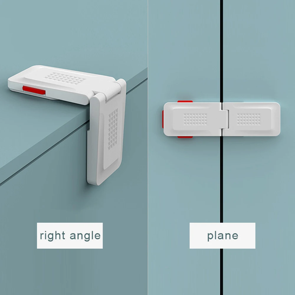 

New design new baby safety products white right angle child safety cabinet locks for babies, Green/gray/