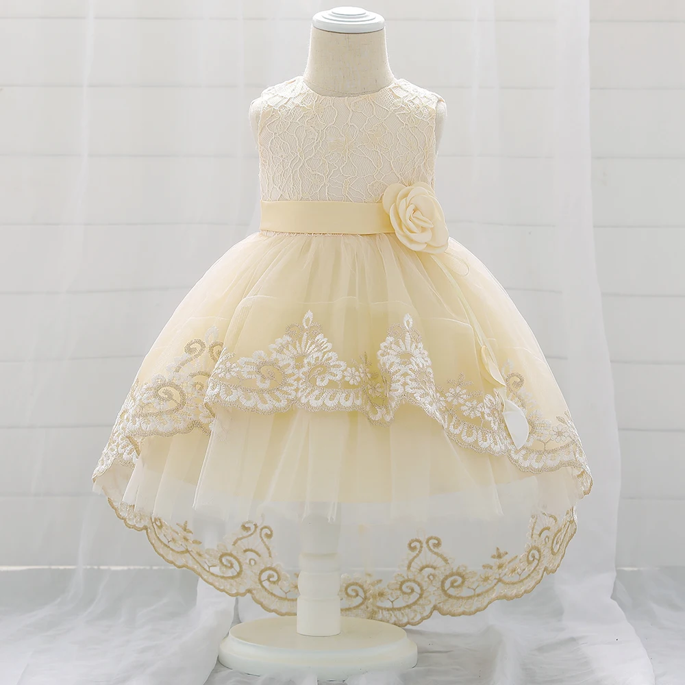 Luxury Girl Dresses Fancy Kids Frock Design Flower Girl Party Ball ...