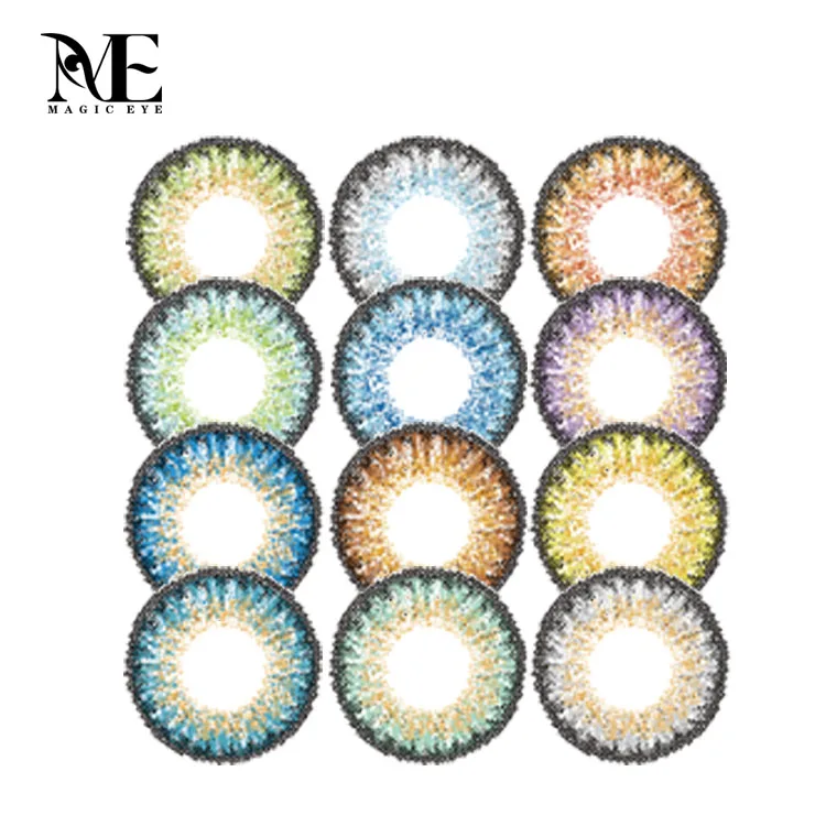 

MAGICEYE Wholesale Very Comfortable 3 Tone Contact Lenses Hot Selling Best Colored Contact Lens Cheap Cosmetic Contact lenses, 36