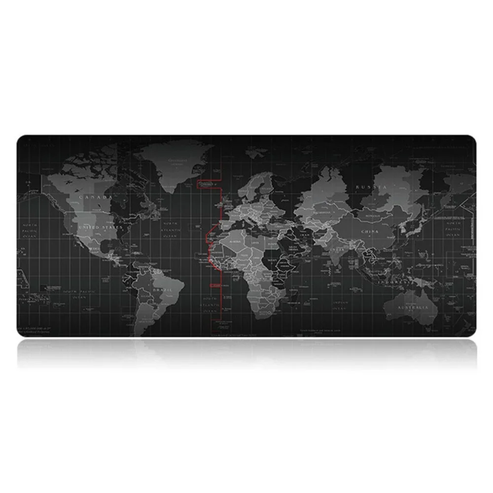 

Eagiacme World Map Mouse Pad Gaming Large Mousepad Gamer Big Computer Mouse Mat Office Desk Mat Keyboard Pad Mause Pad for Game