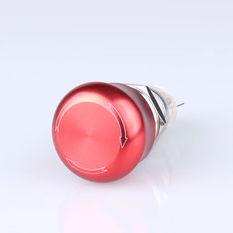 Micro Interruptor Swicth de Botón Pulsador Micro DS438-448 Táctil color Rojo