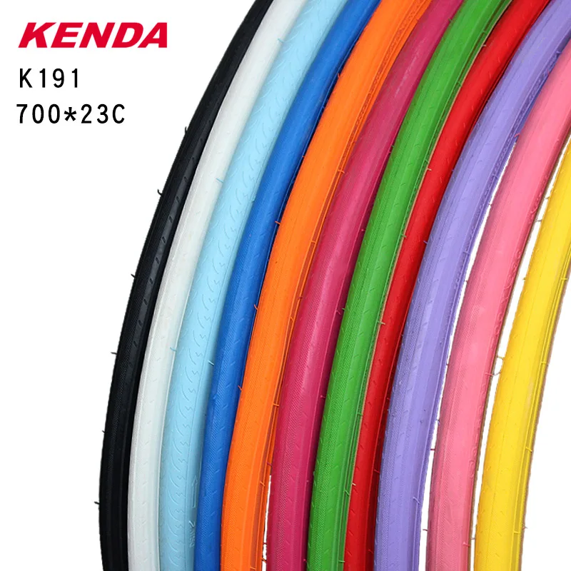 

Kenda road bicycle tire k191 700 * 23c 110PSI color dead flying bicycle tyre, Colour