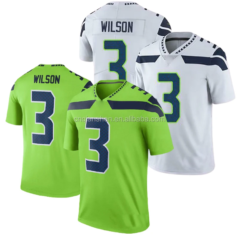 

Russell Wilson 3 American Football Club Uniform Jersey Stitched Logo Mens Sports Shirt Wear Cheap Drop Shipping Wholesale
