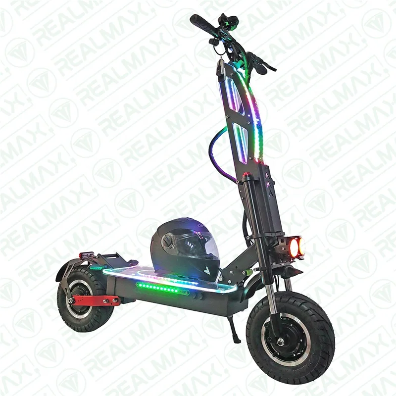 

Wholesale REALMAX SM-13 dual motor 8000w electric scooter eu warehouse, Black 11inch13inch electric scooters