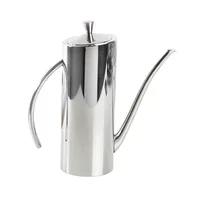 

Stainless Steel Oil Pot Dustproof Insect Proof Leak Proof Cover Long Mouth Bottle Creative Kitchen Cooking Storage Bottle