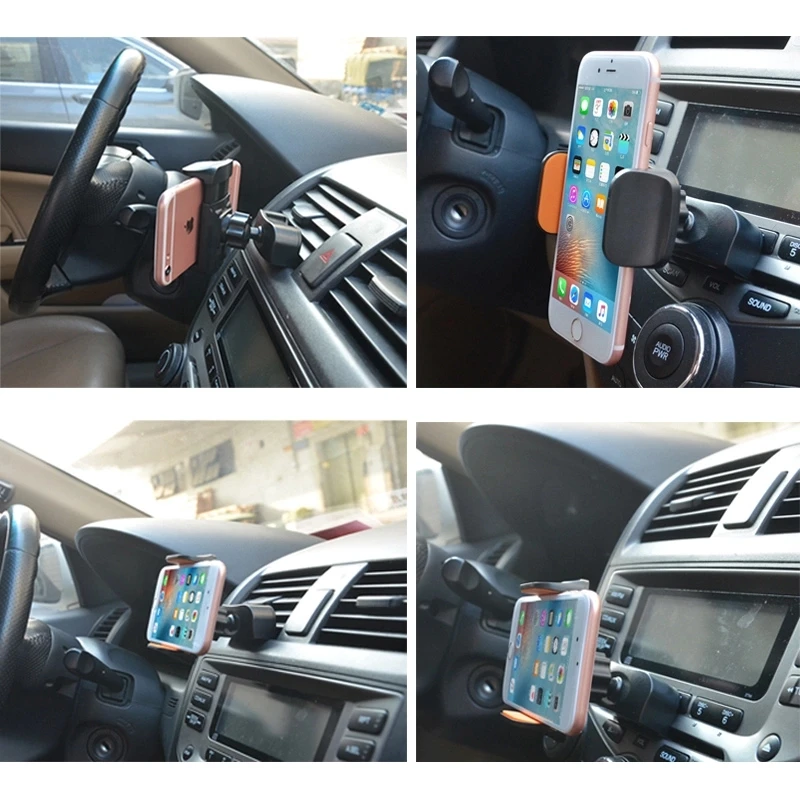 car cd phone holder