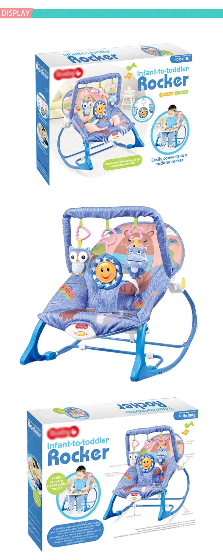 Bouncer Chair For Baby Modern Baby Sleeping Chair With Music And Vibration Function Baby Bouncer