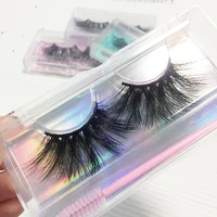 

Lashes Vendor New Style 100%Real Mink Lashes 25mm Long 3D Mink Eyelashes With Cheap Box