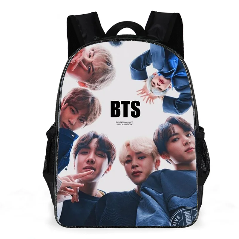 

BTS backpack Durable and high quality kids back bag, Customized color