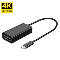 

20cm USB C Type C to HDMI Cable(4K@30Hz) Thunderbolt 3 Compatible for MacBook Pro 2019/2018/2017 MacBook Air/iPad Pro 2019/2018