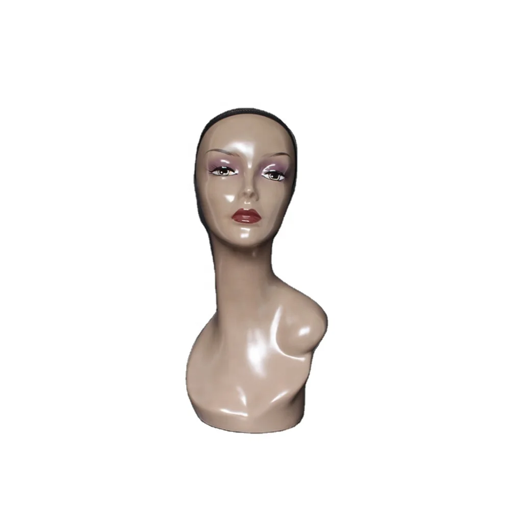 
Wholesale African American Female Wig stand Mannequin Head 