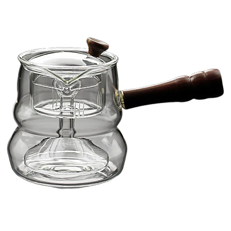 

Japanese style heat-resistant glass coffee teapot set glass coffee pot, Transparent
