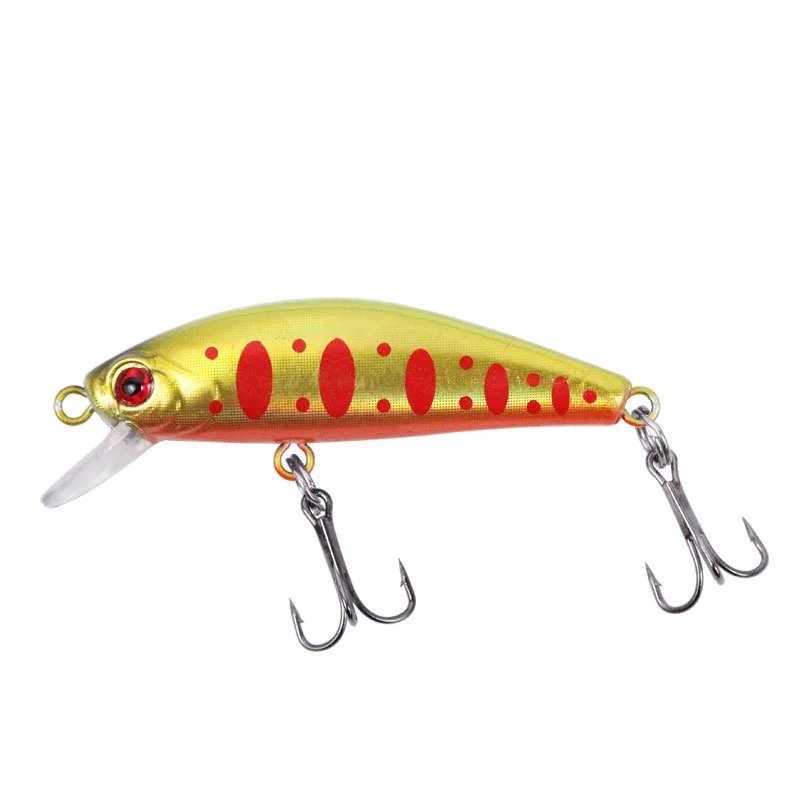 

Factory supply sea fishing multicolor hard lure 5.6cm 6g submerged minnow with lead block treble hooks hard bait, 10 colors