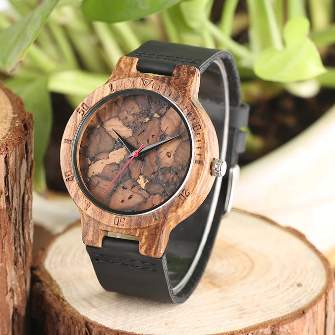 

New Arrivals Custom Wood Grain Dial Unisex Wooden Watches for Men and Women